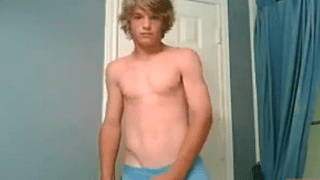 Sexy USA blonde gay teens porn